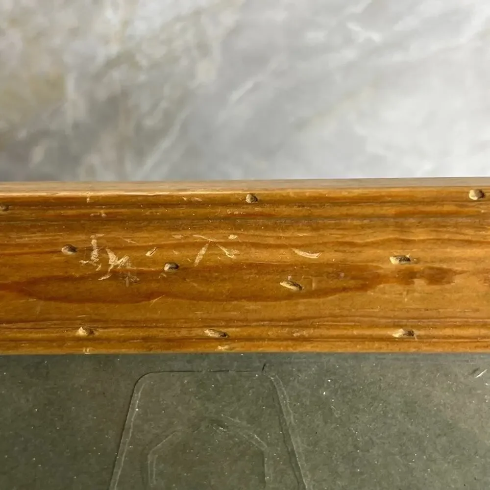 Wood Picture Frame 11 x 10 Distressed Vintage Wood Grain